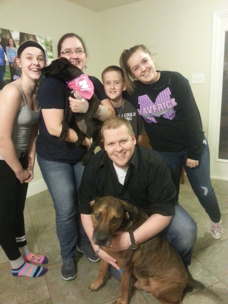 "Kandi" (now Bella) and her family !
